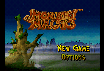 Monkey Magic Title Screen
